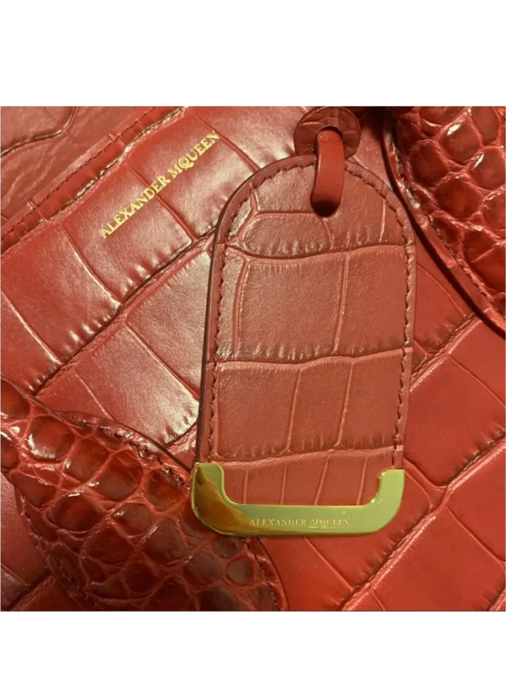 Alexander McQueen stylish red